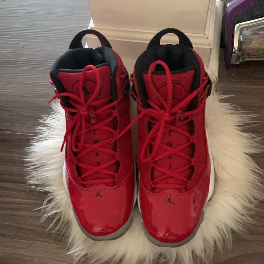 Mens Air Jordan  6 rings “Gym Red”
